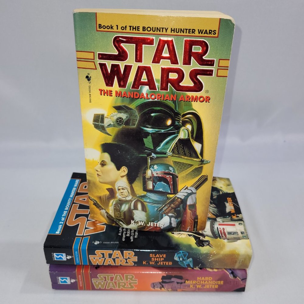 Star Wars Bounty Hunter Wars Trilogy Books 1-3 Paperback Softcover Set  KW Jeter